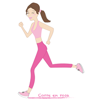 Logo Corre en Rosa